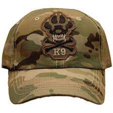 Tactical Cap With K 9 Paw Patch Elite K 9 Tactical Cap Patches