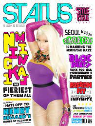 Rapper and 'feeling myself' music video star, nicki minaj, is the july 2015 cover star of cosmopolitan, flaunting her curves in a glittering bodysuit. Status Magazine Feat Nicki Minaj By Status Magazine Issuu