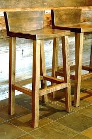 solid oak bar stool solid wood bar