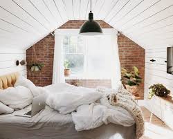 Tumblr White Rooms White Wood Wall Brick Accent Walls