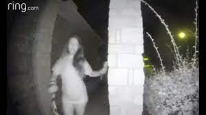 Woman seen in restraints on doorbell camera - YouTube