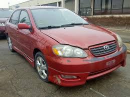 However, exports were typically not achieved until 2001 and 2002 depending on the market. 2t1by32e85c414524 2005 Toyota Corolla Xr Red Price History History Of Past Auctions Prices And Bids History Of Salvage And Used Vehicles