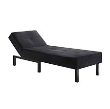 Shop wayfair for all the best reclining chaise lounge chairs. 3 Position Chaise Lounge Chair Indoor Lounger Bed Bedroom Reclining Sofa Sleeper Microfiber Upholstered Black Buy Online In Dominica At Dominica Desertcart Com Productid 165196339