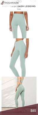Maybe you would like to learn more about one of these? Alo Yoga Sage Green Leggings Small