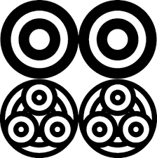 The retina has not matured enough to perceive values of red, blue, pink, yellow, purple, and green. 24 Black White Images And Patterns For Infants Ideas Black N White Images White Image High Contrast Images