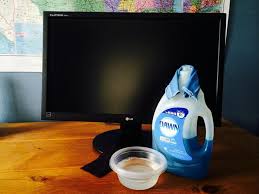 Clean Your Monitor Or Tv Screen Clean Flat Screen Tv Clean Computer Screen Clean Tv Screen