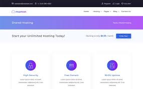 Hophost Domain Hosting Business Website Template 78776 Business Website Templates Website Template Domain Hosting