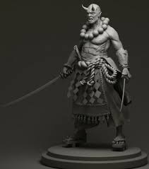20 Beautiful 3d Models And Character Designs For Your Inspiration Character Design Character Modeling Samurai Art