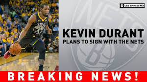 Kevin durant attended the university of texas for one year. Kevin Durant Plans To Sign With The Brooklyn Nets Breaking News Cbs Sports Hq Youtube