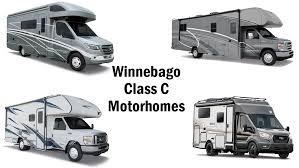 Floor plans and furnishings are factors that add weight and width to class c motorhomes. Winnebago Class C Motorhome Lineup Lichtsinn Rv Blog