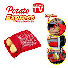 Microwave cooking potatoes and yams fast in a ziploc bag. Microwave Potato Cooker Bag Perfect Potatoes Just In 4 Minutes Shopee Malaysia