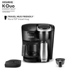 Shop for programmable keurig coffee maker online at target. Keurig K Duo Essentials Single Serve Carafe Coffee Maker Walmart Com Walmart Com