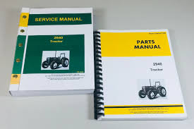 We stock a broad selection of john deere® g tractor parts. Service Parts Manual Set For John Deere 2940 Tractor Technical Shop Book Catalog Ebay