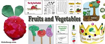Fruits And Vegetables Preschool Activities Lessons And