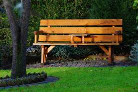 This outdoor table is perfect to sit beside a comfy chair and sit your drink on while you're enjoying your porch or deck. How To Make A Diy Outdoor Bench For Your Garden