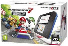 Juegos nintendo 3ds ds final fantasy pokemon mario smash. Nintendo 2ds Azul Mario Kart 7 Videoconsola