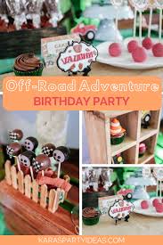 60th Birthday Party Ideas For Mom Philippines Off Road Adventure Birthday Party Kara S Party Ideas Adventure Birthday Party Karas Party Ideas Boy Birthday Parties
