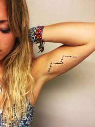 Deye Mon Gen Mon Beyond Mountains There Are Mountains Inner Arm Tattoo Girl Inner Arm Tattoo Arm Tattoos For Women Upper Tattoos For Women