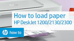 You will learn the right way. Loading Paper In The Hp Deskjet 1200 2130 Ink Advantage 1200 2300 All In One Printer Series Hp Youtube