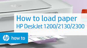You will learn the right way. Loading Paper In The Hp Deskjet 1200 2130 Ink Advantage 1200 2300 All In One Printer Series Hp Youtube