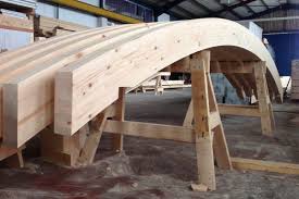 Curbed Glulam Beams Beams Timber Structure Design