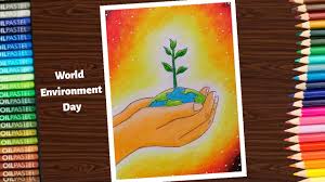 Save earth save environment drawing, save environment drawing. How To Draw World Environment Day Save Environment Poster For Beginners Step By Step Youtube
