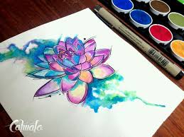 Lotus Tattoo Watercolor Lotus Tattoo Tattoos Watercolor Tattoo