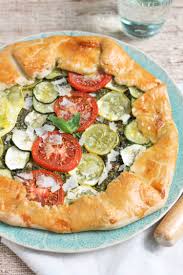Recipe Summer Vegetable Galette With Pesto Rezept Rezeptideen Pesto Rezept Lebensmittel Essen
