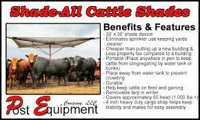 Shop locally to get the best deals on backyard and garden sheds and other storage units. Shade All Cattle Shade For Sale Post Equipment