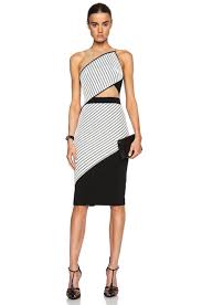 David Koma Net Inset Panel Pencil Dress In Black White Sassy Outfit Clothes Pencil Dress