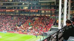 Adeptos de Portugal fazem a festa no Parken