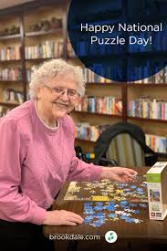 You Complete Us Happy Nationalpuzzleday In 2020 Senior Care Brookdale Senior Living Senior Living Communities