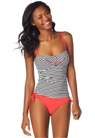Black And White Striped Swimsuit Top Pin By Lilia Cisneros On Summer Fun Fashion Striped Tankini Cute Swimsuits