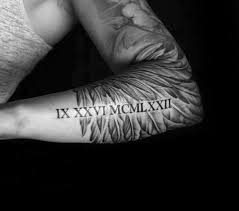 Los tatuajes son bien personales y la parte del cuerpo en donde se hagan debe coincidir con lo que se aquí les he separado algunos diseños de tatuajes para hombres de números romanos para ver los lugares en que se pueden hacer y para variar a la. 60 Tatuajes De Numeros Romanos Ideas Disenos Y Significados