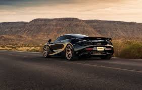 Check spelling or type a new query. Wallpaper Road Mountains Black Sports Car Rear View Mclaren 720s Images For Desktop Section Mclaren Download