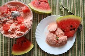 Wassermelonen Eis Selber Machen Einfaches Rezept Ohne Eismaschine Rezept Wassermelonen Eis Eis Selber Machen Rezept Wassermelone