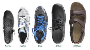 shoe widths explained