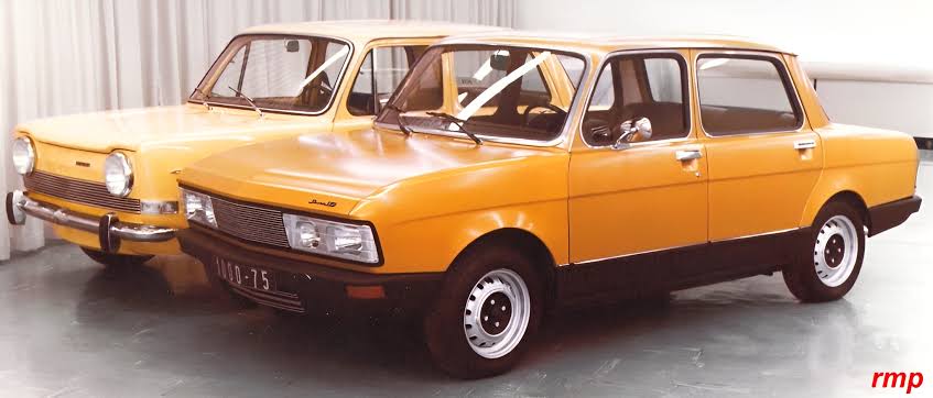 La Simca 1000 berlina, do AI tạo