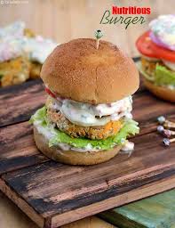 Diabetic meal using hamburger : Nutritious Burger Recipe Indian Diabetic Recipes