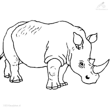 Animals Rhino Rhino Coloring Page Animal Coloring Pages Animal Drawings Farm Animal Coloring Pages
