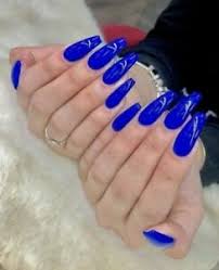 And the action or view of party b is negative—it's punishment of party a. Royal Blue Long Coffin False Nails Choose Your Shape Ebay