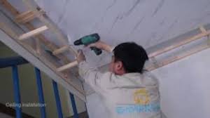 Europe board ceiling board pvc lamination ceiling board kill germ ceiling board gypsum ceiling board. Pvc Ceiling Panel Installation Youtube
