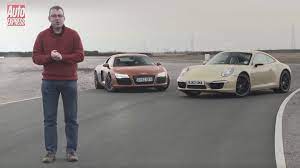 Carrera 4s Vs Audi R8 Audi Porsche 911 Carrera 4s Porsche 911