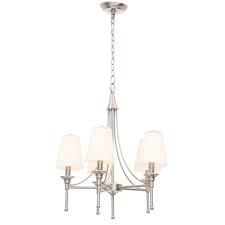 Shop at ebay.com and enjoy fast & free shipping on many items! Hampton Bay Sadie 5 Light Satin Nickel Chandelier 15433 029 The Home Depot