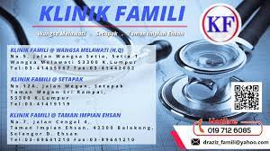 539 likes · 15 talking about this. Klinik Famili Wangsa Melawati Home Facebook