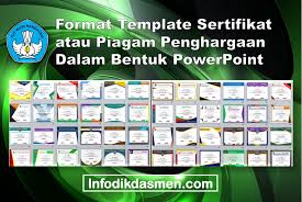 Check spelling or type a new query. Format Template Sertifikat Atau Piagam Penghargaan Dalam Bentuk Powerpoint Infodikdasmen