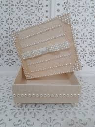 Caixa De Mdf Decorada Com Renda E Pérola Caixa Mdf Com Renda E Meia Perolas Elo7 Dona Menina Atelie Caixa Mdf Caixas Decoradas Caixa Mdf Decorada