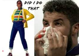 Alex Broskow entertaining the cops