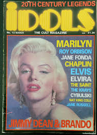 marilyn monroe revista idols marzo 1989