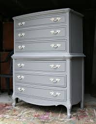 Mixing Paint Colors To Make The Perfect Gray Petticoat Junktion Gray Painted Furniture Grey Furniture Furniture Makeover